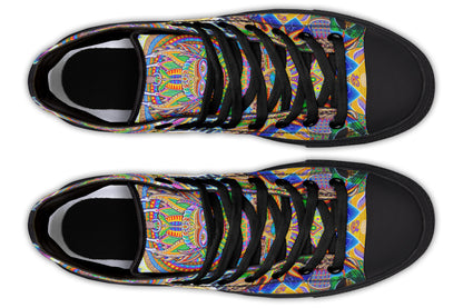 "Neo Human Evolution RGB" High Tops