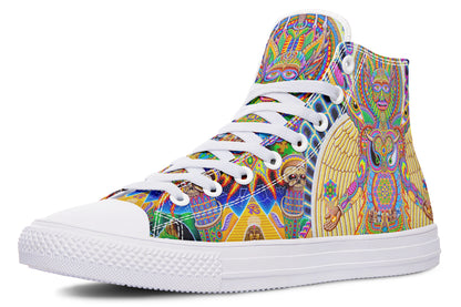 "Neo Human Evolution RGB" High Tops