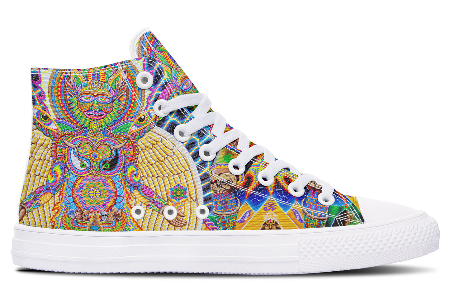 "Neo Human Evolution RGB" High Tops