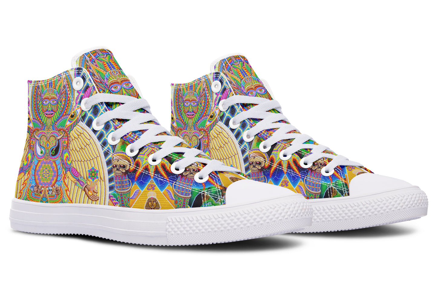 "Neo Human Evolution RGB" High Tops