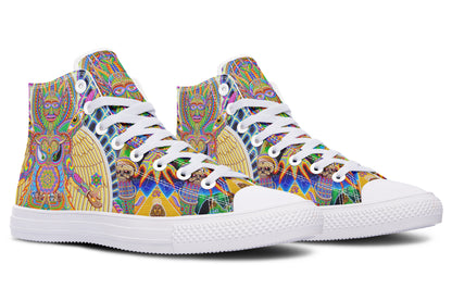 "Neo Human Evolution RGB" High Tops