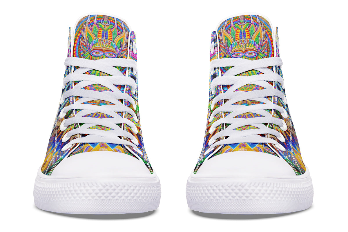 "Neo Human Evolution RGB" High Tops