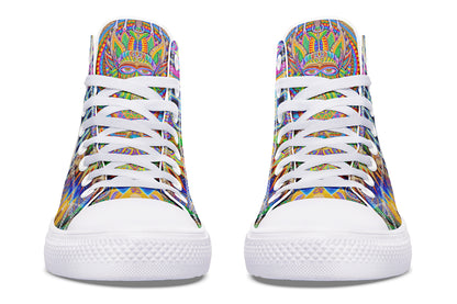 "Neo Human Evolution RGB" High Tops