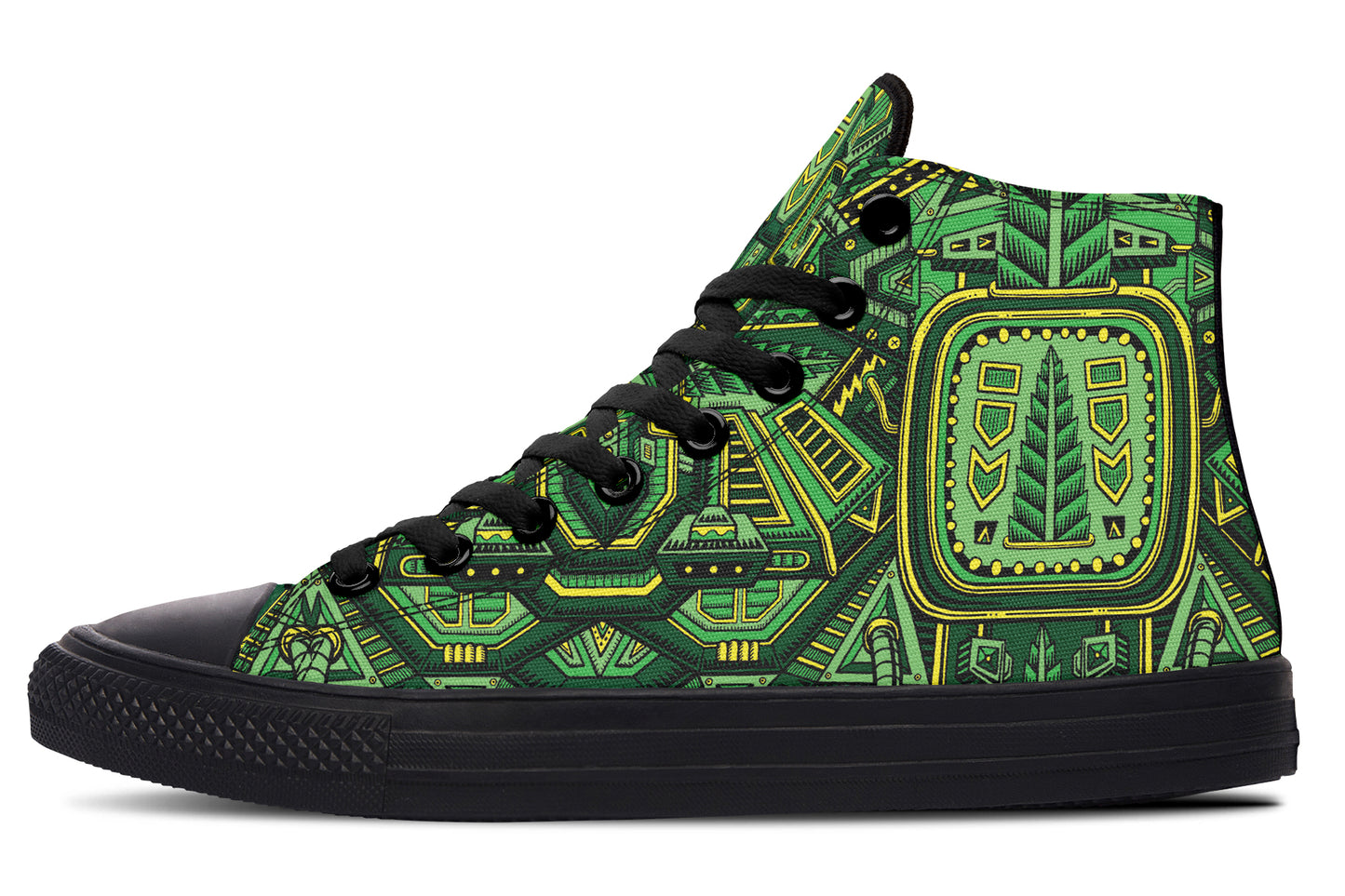 "Nugatron Pattern" High Tops