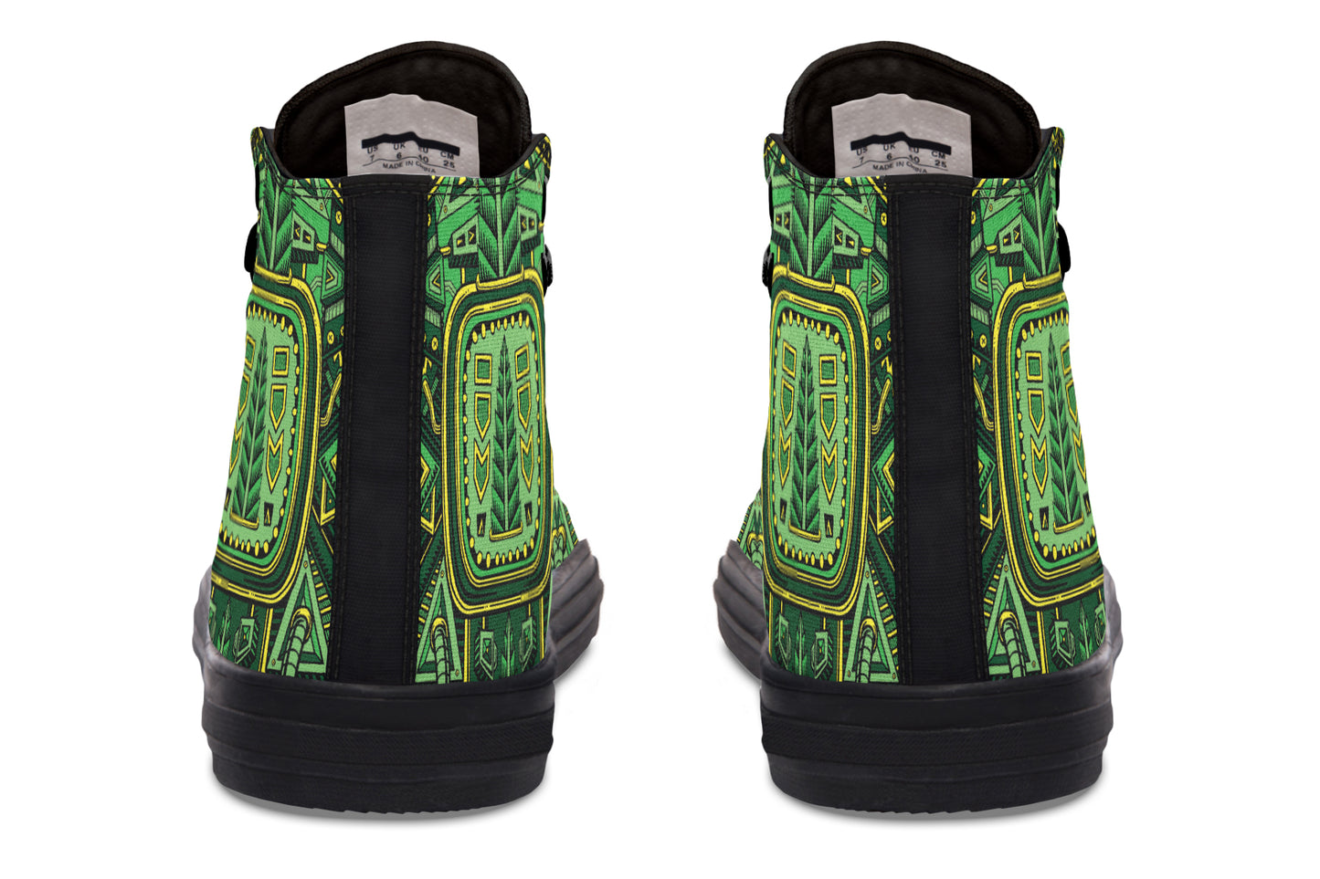 "Nugatron Pattern" High Tops