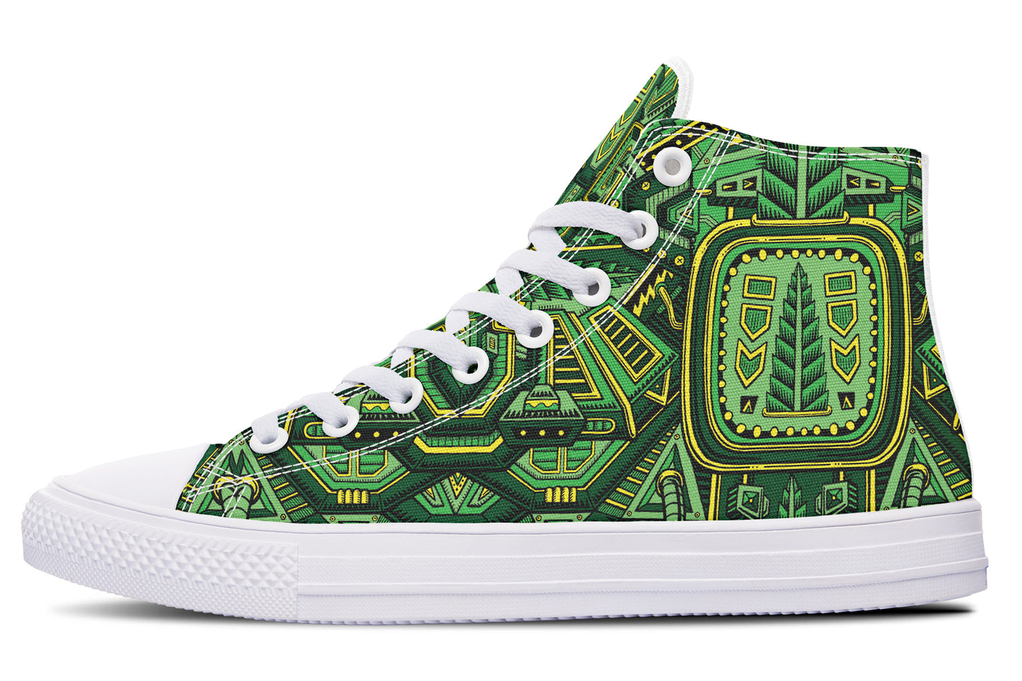 "Nugatron Pattern" High Tops