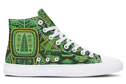 "Nugatron Pattern" High Tops