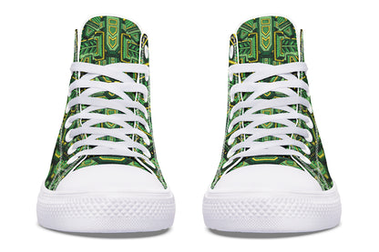 "Nugatron Pattern" High Tops