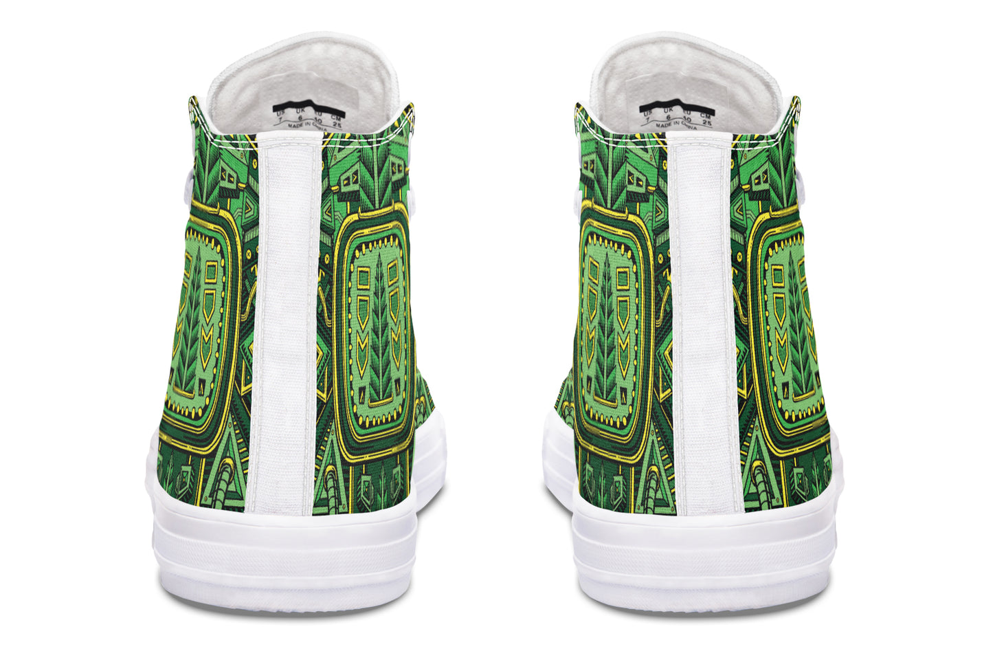 "Nugatron Pattern" High Tops