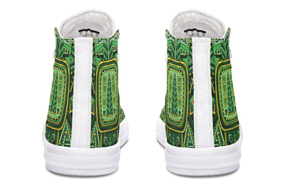 "Nugatron Pattern" High Tops