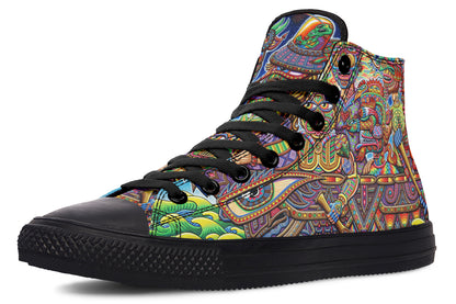 "Optimystics Journey" High Tops