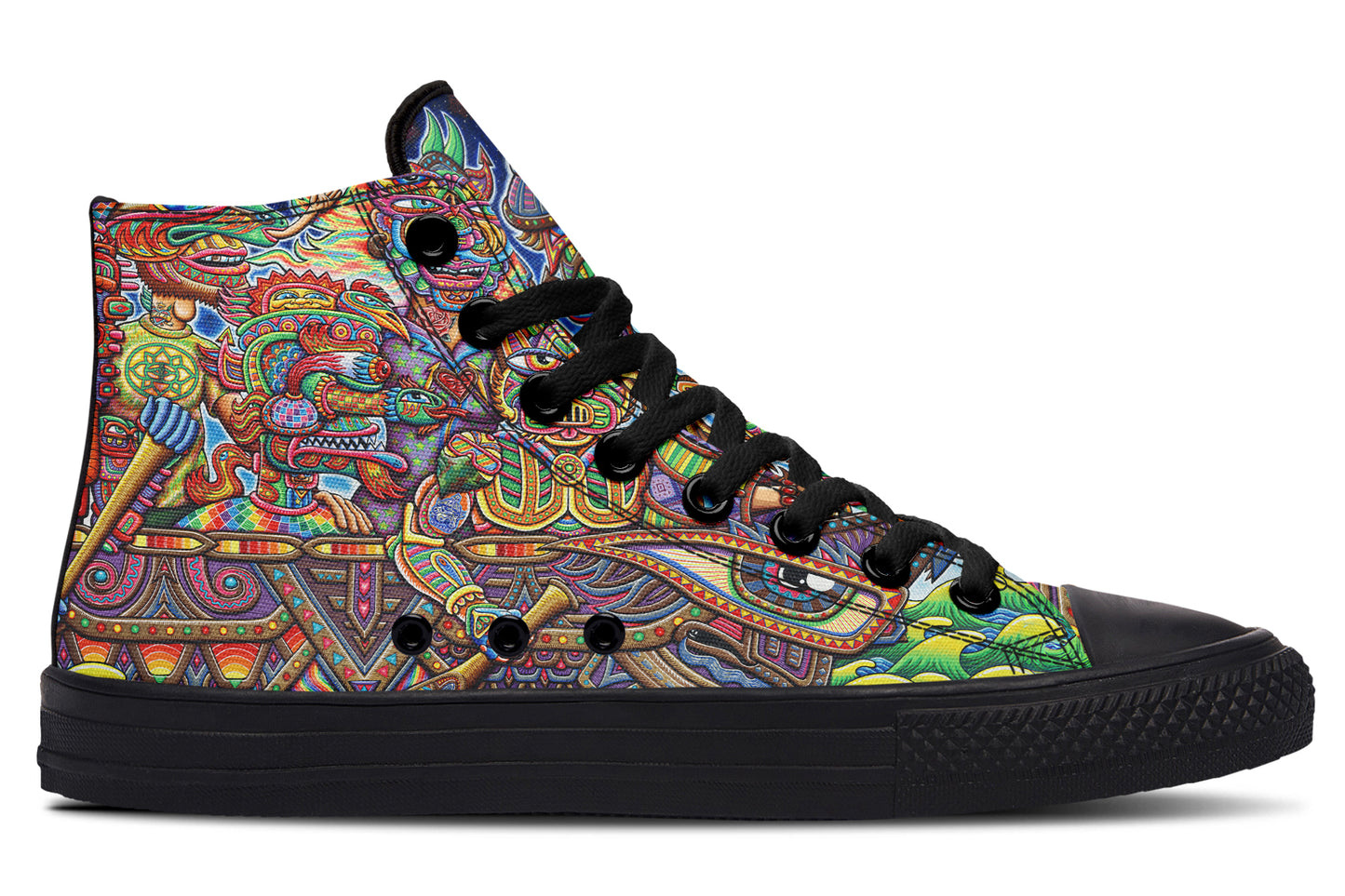 "Optimystics Journey" High Tops