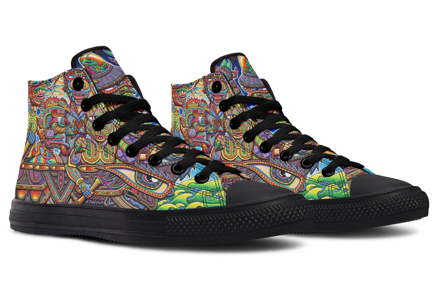 "Optimystics Journey" High Tops