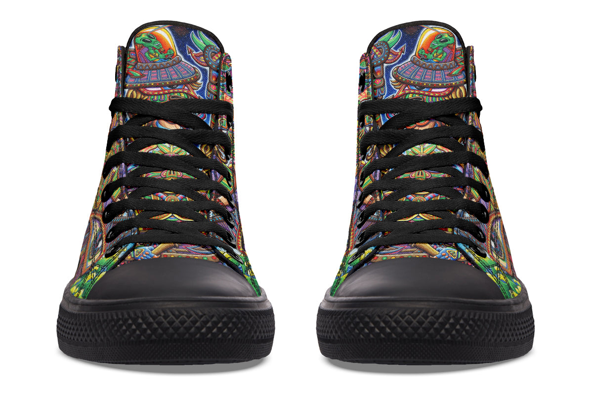 "Optimystics Journey" High Tops