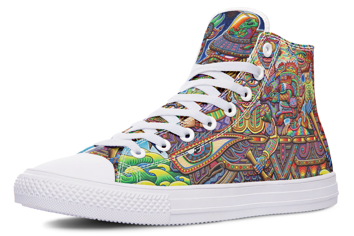 "Optimystics Journey" High Tops