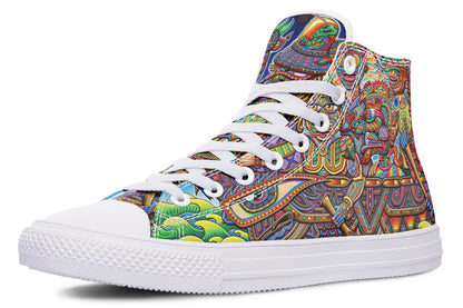 "Optimystics Journey" High Tops