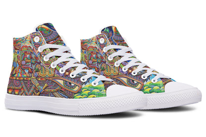 "Optimystics Journey" High Tops