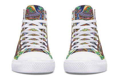 "Optimystics Journey" High Tops