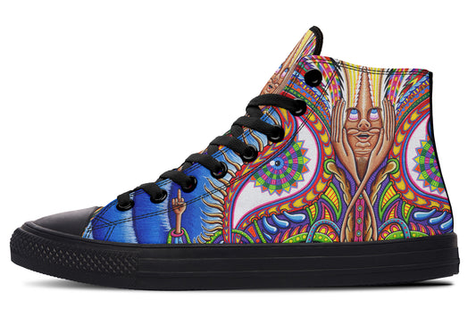 "The Apotheosis Of Dualitree" High Tops