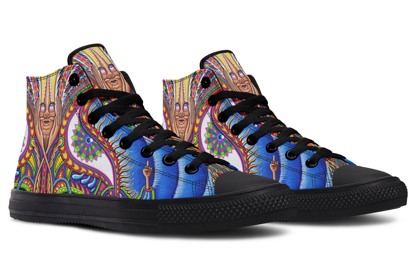 "The Apotheosis Of Dualitree" High Tops