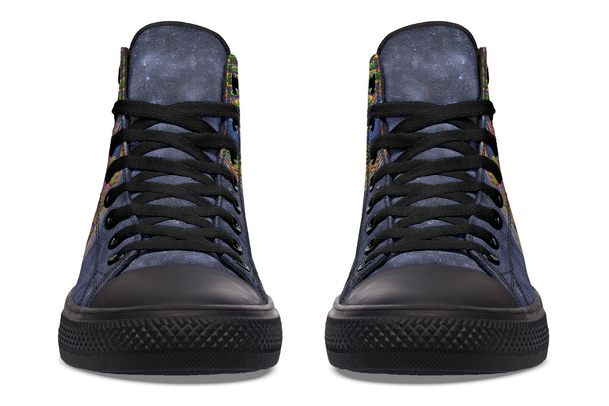 "The Ultimate Spiritual Warrior" High Tops