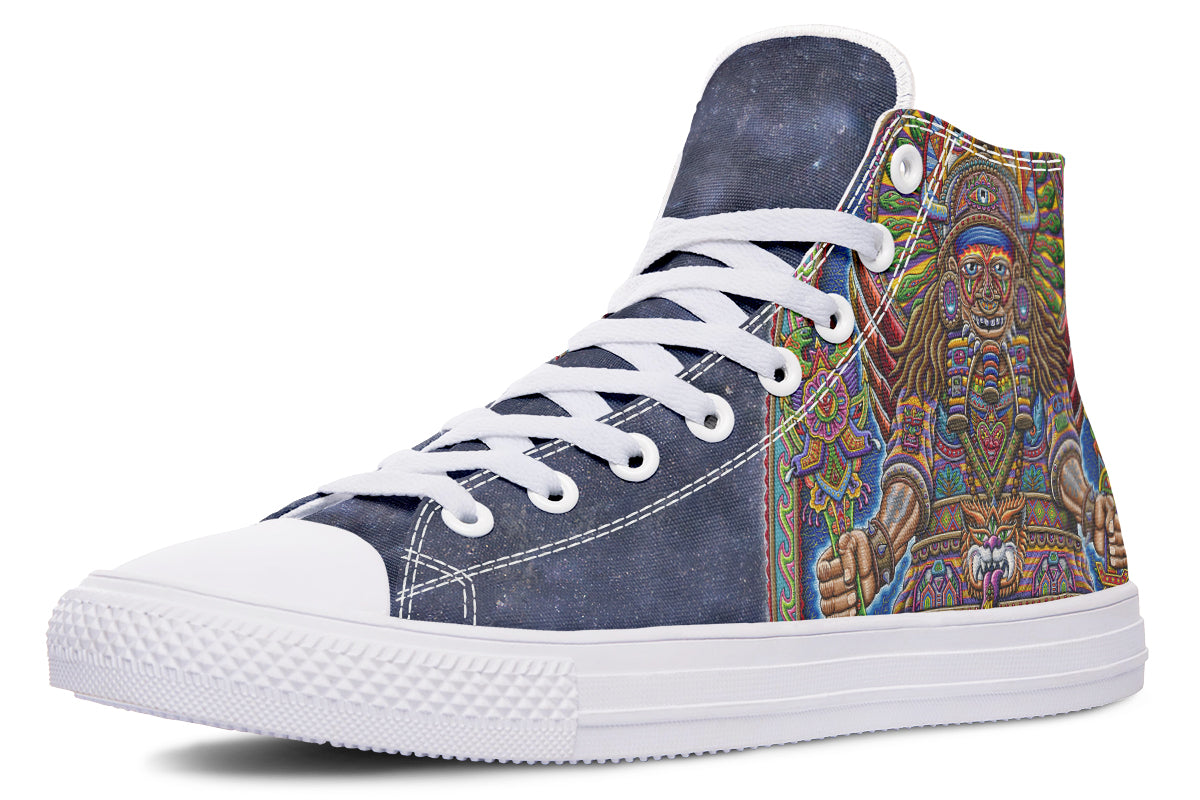 "The Ultimate Spiritual Warrior" High Tops