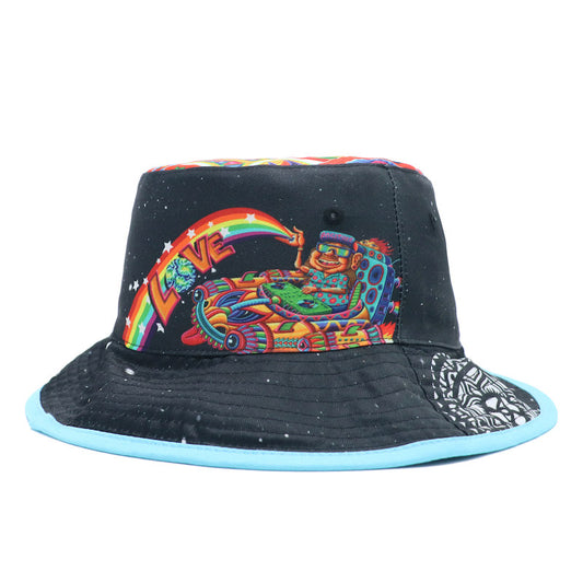 Nomadic Movement x Chris Dyer Reversible Bucket Hat