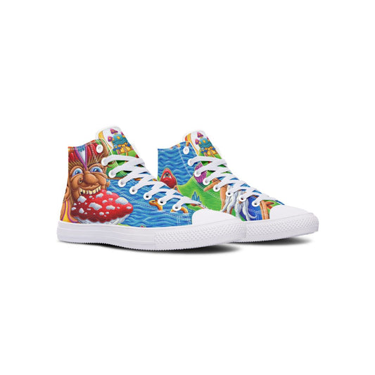 "Muncher Of Mushroomland" High Tops