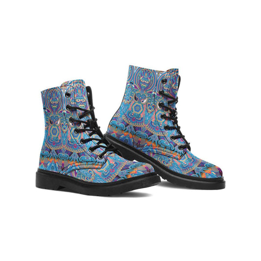 "Neo Human Pattern inverted" Boots