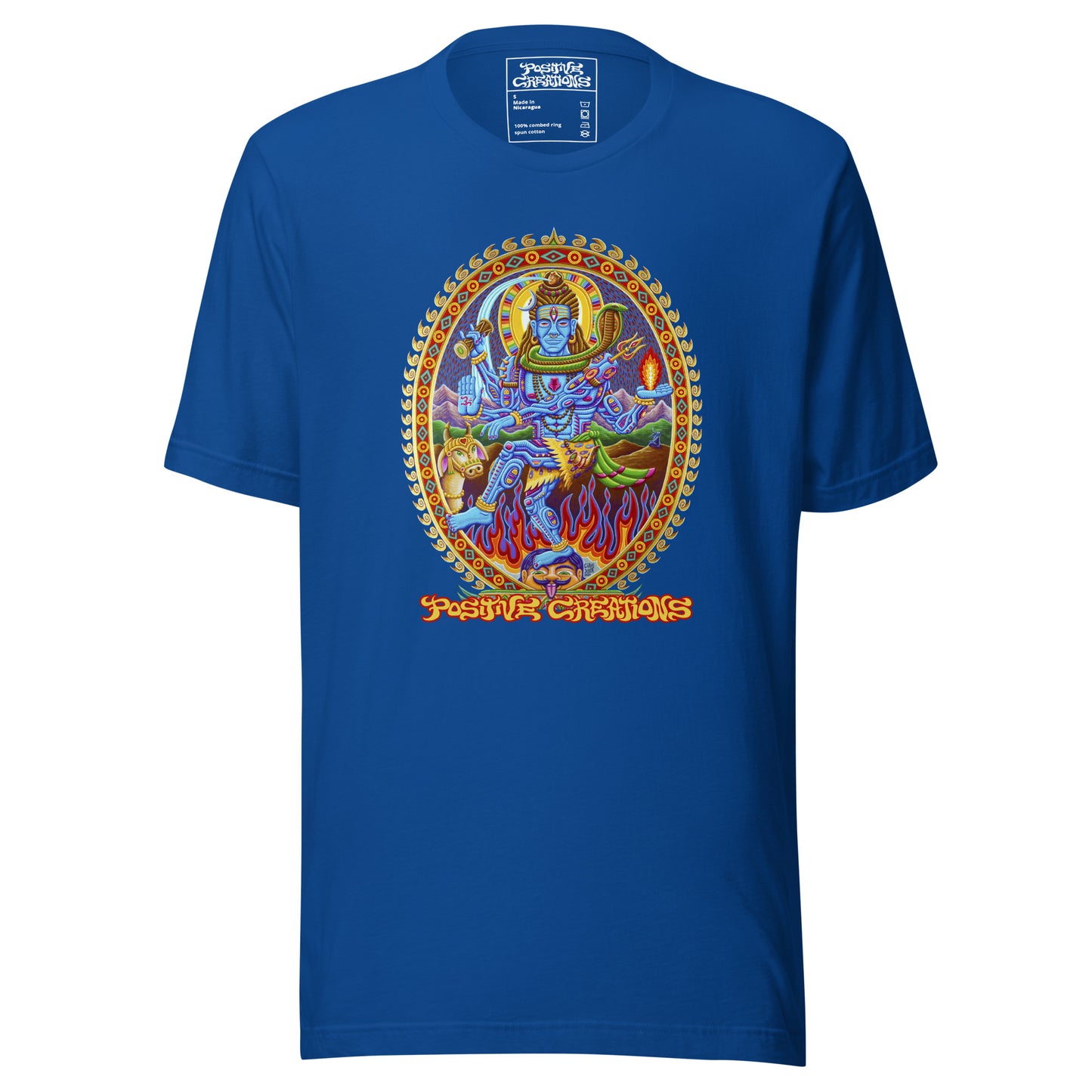 "Nataraja Shiva" Cotton T-Shirt